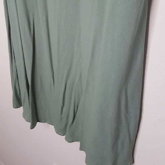 Francesca's Collections Sage Green High Low Dress - Picture 5 of 6